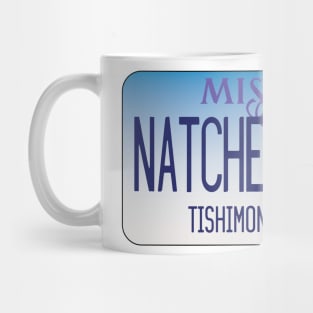 Natchez Trace National Scenic Trail, Mississippi license plate Mug